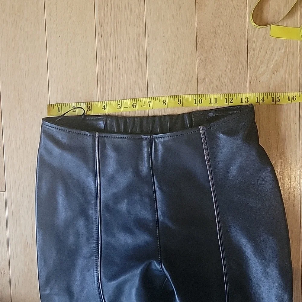 Understated Leather Grand Prix Pants for Free People